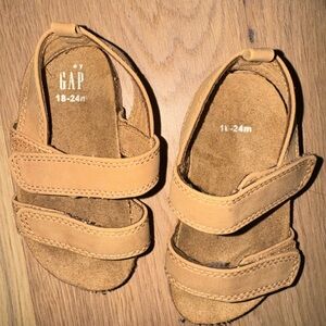 GAP Kids Tan Strap Sandals